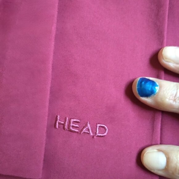 Head Vintage Hot Pink Pleated Peplum Front Mini Skirt USA Made Super Cute!  SzS - Picture 2 of 8